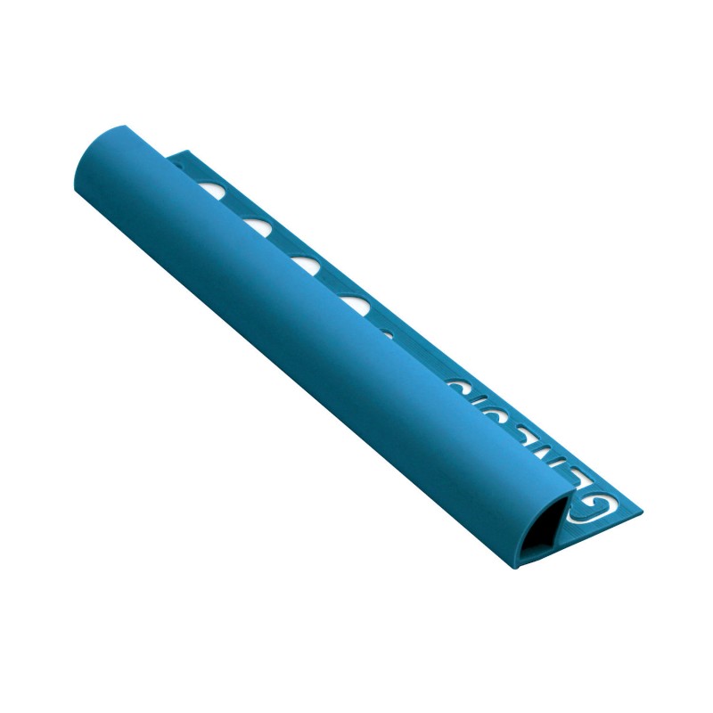Profilo arrotondato in PVC - Artic blue