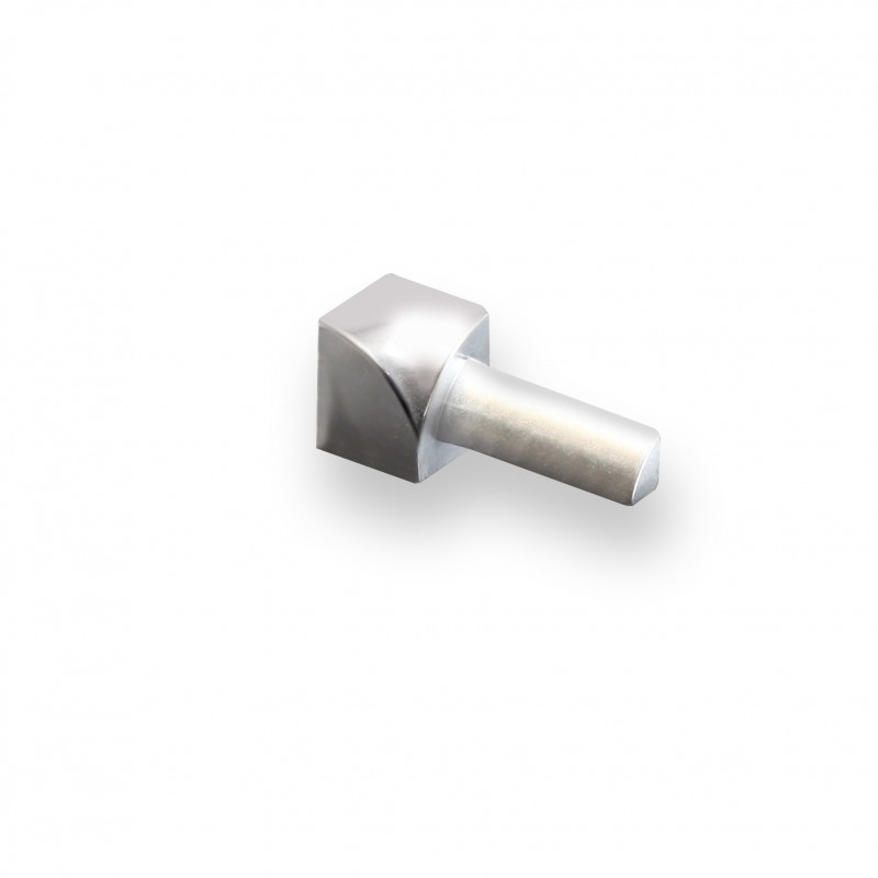 Angolo interno in alluminio - Anodizzato - 2 pz