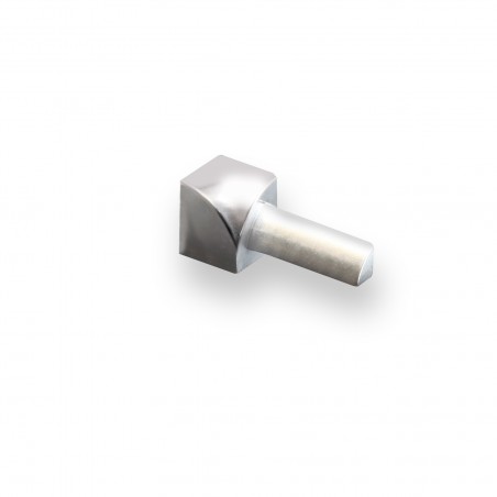 Angolo interno in alluminio - Anodizzato - 2 pz