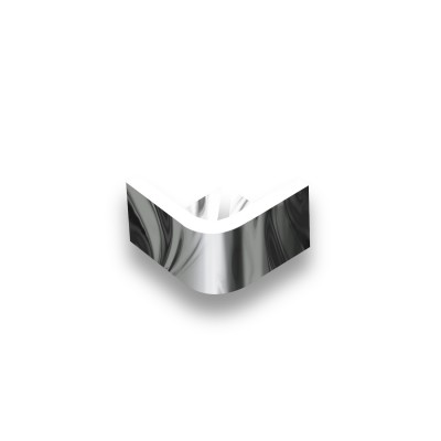 Angolo per profilo in alluminio ESA/EFA - Cromato - 2 pz