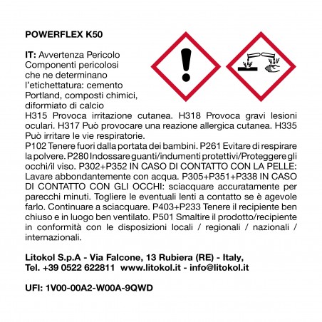 Powerflex K50 - Bianco