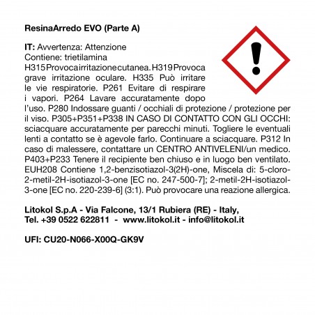 ResinaArredo EVO - Colore 32 (comp. A)